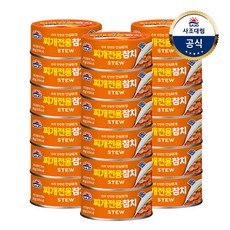 사조 안심 찌개전용참치, 85g, 18개