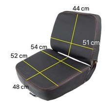 지게차 시트 커버 대형등받이가죽커버 등받이 가죽 운전석 의자 소형 쿠션, 대형 두꺼운 쿠션 커버 + 등받이 커버 내마모성 및 방