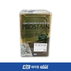KCC 프로스테인 네오 16L(무료배송) 오일스테인 방부목 데크 자외선 차단 목재 보호 우드스테인 방충 방균 발수, PC100(투명), 1개