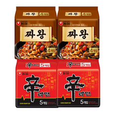 짜왕 + 신라면, 10개