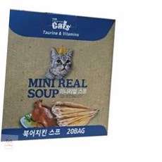 온지니아 고양이스프 미니리얼스프 40g 북어치킨