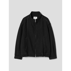 매장정품 에잇세컨즈 8SECONDS 울 트윌 배색스티치 아우터 블랙 324X39LY45 140866