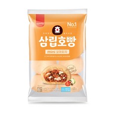 [보아스몰] 삼립 냉동 꼬마호빵 피자 6입, 240g, 3개