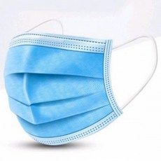 3중밴드마스크(청색)-1PK(50개), 상세페이지 참조, 1개, 50