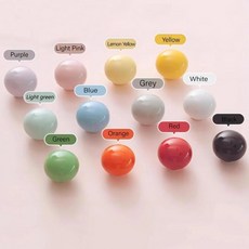 원형 볼 세라믹 서랍 손잡이 집 장식 캐비닛 가구 옷장 당김, 6. Green