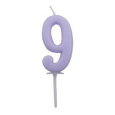 숫자 양초 9, 1개