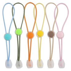 6피스 클레이 백 타이 조절 가능한 도자기 도구 스트랩 홀더 가방 클로저를 위한 필수 도자기 도구 타이 멀티컬러 313542, 6피스 클레이 백 타이, 조절 가능한 도자기 도구 스트