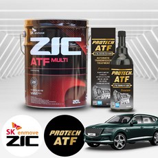 제네시스 GV80 3.5 가솔린 지크 ATF 멀티 미션오일 20L+프로텍 미션보호제