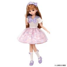 莉卡娃娃配件 LW-09 夢彩遊樂園學院風裙裝組, 1個