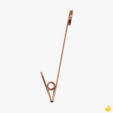 GOS 메모지홀더 명함메모홀더 물고기 15cm 금속클립