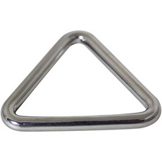 쿨라루 쉐이드 하드웨어 설치용 6 X 50mm 삼각 링, 3/16" X 50', Stainless Steel