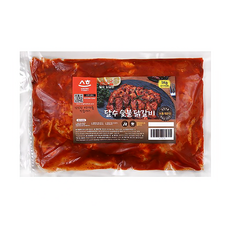 [500g / 1kg] 성화진미 양념 닭다리살 순살 춘천닭갈비, 1kg, 1개, 다리살 양념닭갈비1kg