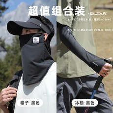 新款遮全臉防曬面罩 男 夏季冰絲涼感 防紫外線透氣 戶外騎行開車釣魚都適用