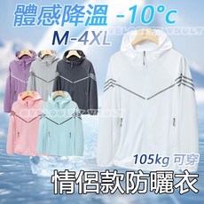 情侶冰絲防曬衣，抗UV涼感外套