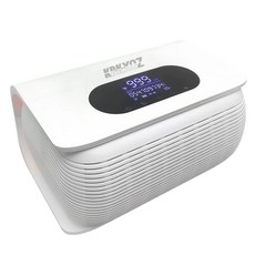 KBKXOZ 스마트 음이온 수면기 / 숙면 도움 및 포름알데히드 제거 / PM2.5 / 음이온 공기청정기 / 슈만파 백색소음 / 터치스크린 / 앱 제어/수면관리 숙면/스트레스 완화, 흰색, Z5