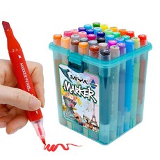 미야 HIMI 수성 마카펜 마카 세트, 36색