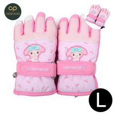[픽네] 어린이방한장갑 초등장갑 주니어장갑 아동장갑 마이멜로디 큐트패턴 방한 아동 장갑 L