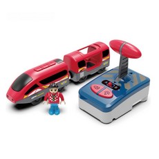 미카포트 무선조종 RC 도심형 레드라인 기차놀이세트, 빨강, 1개