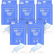 by Amazon 냉각 시트 90매입(18매×5개 세트)