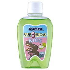 依必朗 兒童超氟漱口水系列 350ml, 1個, 蘋果,1+1組合/2罐超值組