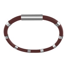 정체되는 통제 소맷동 남녀 공통 Regulable 정전기 방지 무선 팔찌, 커피색