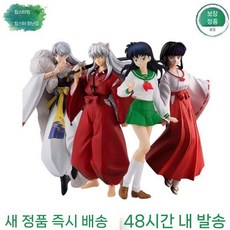 이누야사피규어 팝업퍼레이드 이누야샤굿즈 인간 버전, POP 이누야샤 흑발 17CM, 신품 미개봉 정품 스트레이트 헤어