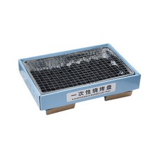 珮慈星系 迷你烤肉架 紙製環保燒烤爐, 1個, 一次性燒烤爐, 34*23.5*11公分