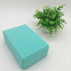 체육관 바디 쉐이핑 요가 블록 폼 필라테스 벽돌 피트니스 운동 스트레칭 건강 훈련, 색상: 2. Sky Blue, 1개