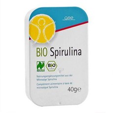 지에스이 친자연 스피루리나, 1개, 80정