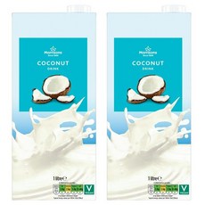 Morrisons 영국 모리슨 코코넛 우유 바리스타, 1L, 2개, 1L