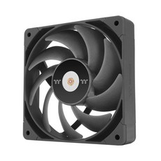 Thermaltake TUFFFAN 14 Pro 고압 PC 냉각 팬 PWM 제어 500~2000 RPM 공기 흐름 119.6 CFM 2세대 유압 베어링 140mm 케이스/레이, 1 Pack, 블랙, TOUGHFAN 12 Pro, RGB.