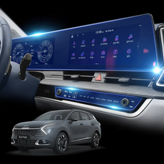 스포티지 NQ5 보호필름 네비게이션필름 디스플레이 액정보호필름 일체형 풀커, 초고투명(FHD), 1, 1GB