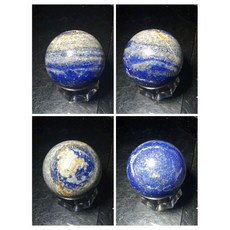晶棋 阿富汗青金石球 礦石擺件 居家裝飾, 1個, 7號  50mm 201g