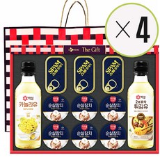 씨제이 스팸참치 TN호 선물세트, 4세트