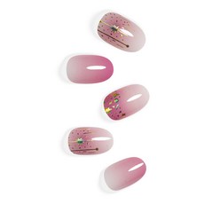 반경화 젤네일스트립 Pink Star 핑크스타 HY-0025 셀프네일 [HOYEOM], 1개, Pink Star (HY-0025)