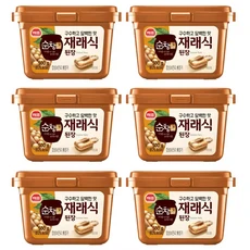 해표 순창궁 재래식된장 500g 6개, 1개