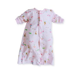 舒適寶貝 中厚棉長袍 秋冬新生兒保暖長袍 寶寶舒適居家服