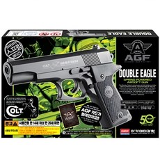 아카데미과학 핸드건 콜트 더블 이글 출시 BB탄총 17236, 1세트