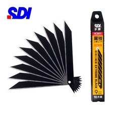 富福里 SDI 手牌 3007C 鋁合金握把 30度刀刃 特仕版 金屬刀身, 美工刀 + K361黑刀片替刃, 1個