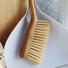 브러쉬 고급스러운 우드재질 우드핸들 빗자루 쓰레받이 화장실청소솔