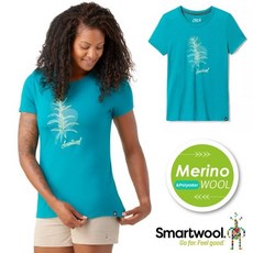 【SmartWool】鼠尾草女款輕薄透氣短袖圓領美麗諾羊毛排汗衣 Sport 150 T恤 SW016896