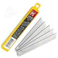 SDI 手牌 美工刀片, 1個, 【1403】日本高碳鋼9mm刀片 10片