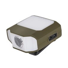 토니캠프 캡원 라이트 낚시 백패킹 캥핑 헤드랜턴 LED, 카키, 1개