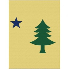 플래그 메인 담요 초소프트 경량 퀼트 캠핑용, 80"x60"