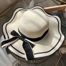 이시아르 해변 비치모자 아이보리 햇빛가리개aja3+6BHd