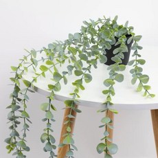 尤加利仿真植物盆栽 垂掛 吊盆, 1個