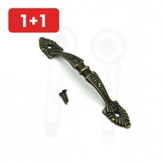 가구 손잡이 장석 싱크대 장식장 엔틱 서랍 문 철물, 1개, one 손잡이장석