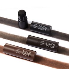 모다모다 프로체인지 헤어 커버 스틱 3.5g, No. 3 Natural Brown, 3개