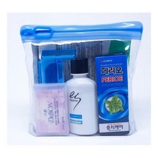 선물 여행 샴푸 칫솔 마스크팩 면도기 비누 치약 7종/세면도구/치약/치아/관리/구강/건강/칫솔/걸이/양치컵