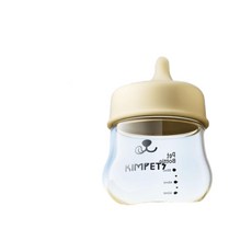 KIMPET 寵物奶瓶, 玻璃奶瓶二代米白色 寵物奶瓶, 1個